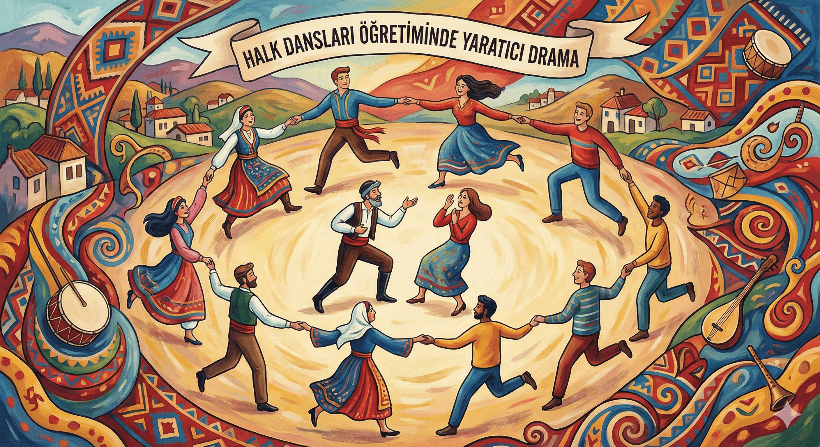 Halk Dansları Öğretiminde Yaratıcı Dramanın Kullanılması