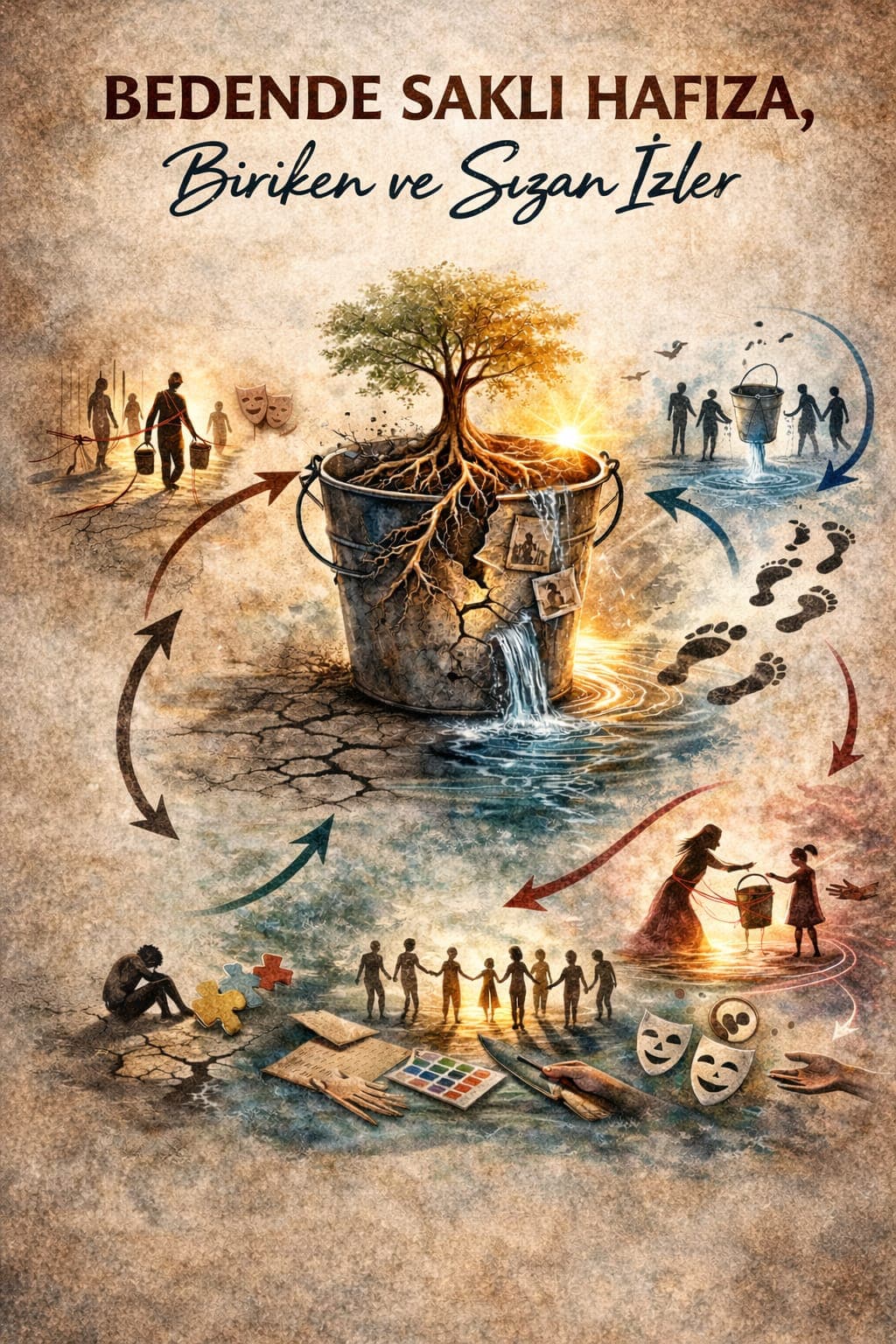 Bedende Saklı Hafıza, Biriken ve Sızan İzler (Kök–Hareket–İz–Etki Bağlamında Kovaya Sığanlar)