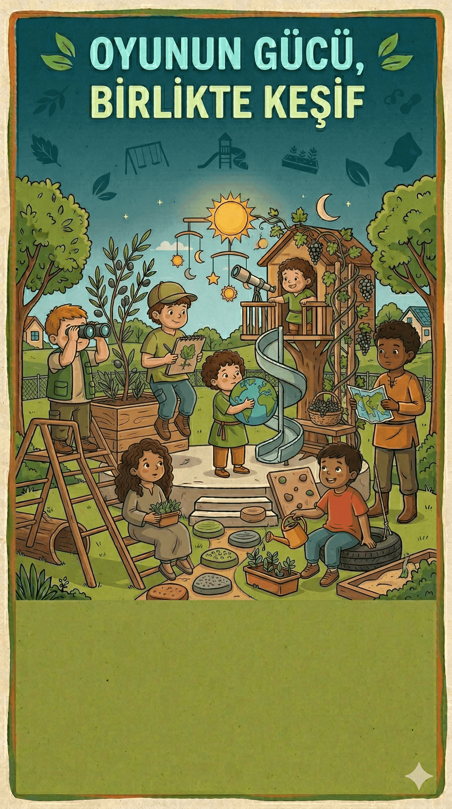 Köklerin İzinden Sürdürülebilir Bir Geleceğe: Erken Çocuklukta Çevre Eğitimi ve Drama